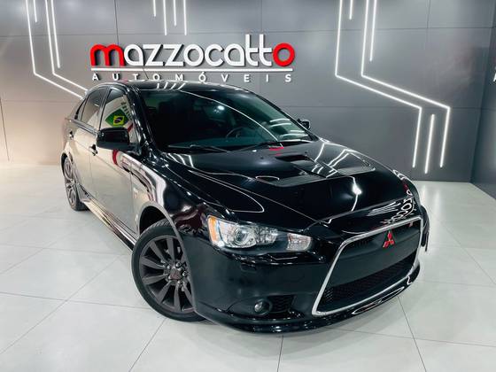 MITSUBISHI LANCER 2.0 SPORTBACK RALLIART 4X4 16V TURBO INTERCOOLER GASOLINA 4P AUTOMATIZADO